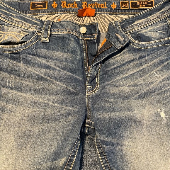 Womens Lang Rock Revival 34x30 Boot - Picture 5 of 5